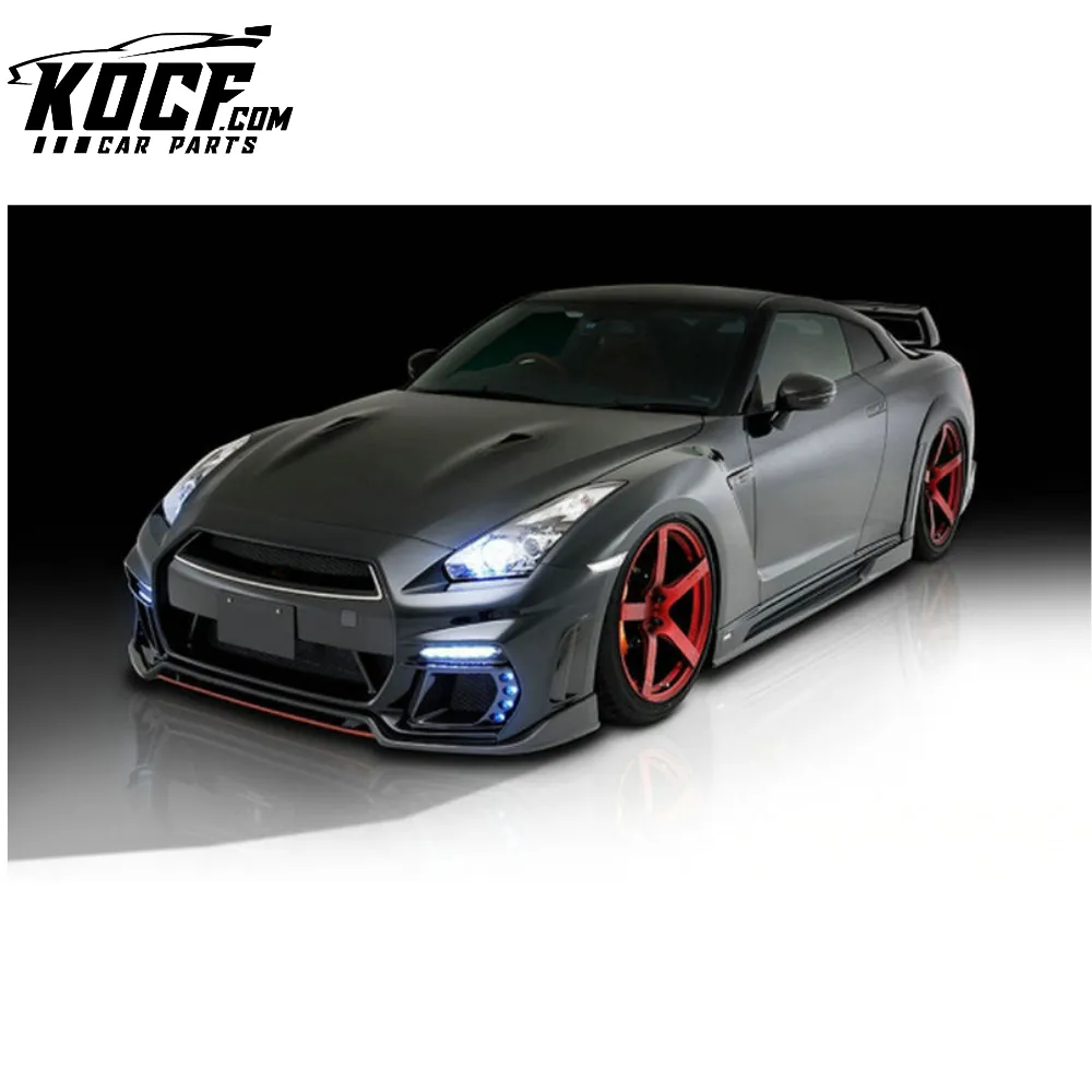 08 ONWARDS R35 GTR ROW STYLE SIDE SKIRT