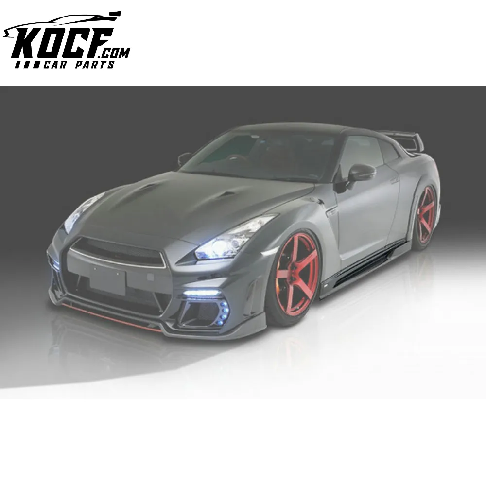 08 ONWARDS R35 GTR ROW STYLE SIDE SKIRT