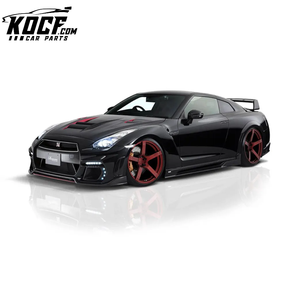 08 ONWARDS R35 GTR ROW STYLE SIDE SKIRT