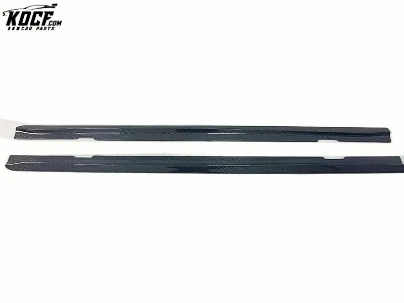 1M E82 RZA Style Carbon Fiber Side Skirts For BMW 1M E82 Coupe 12-15