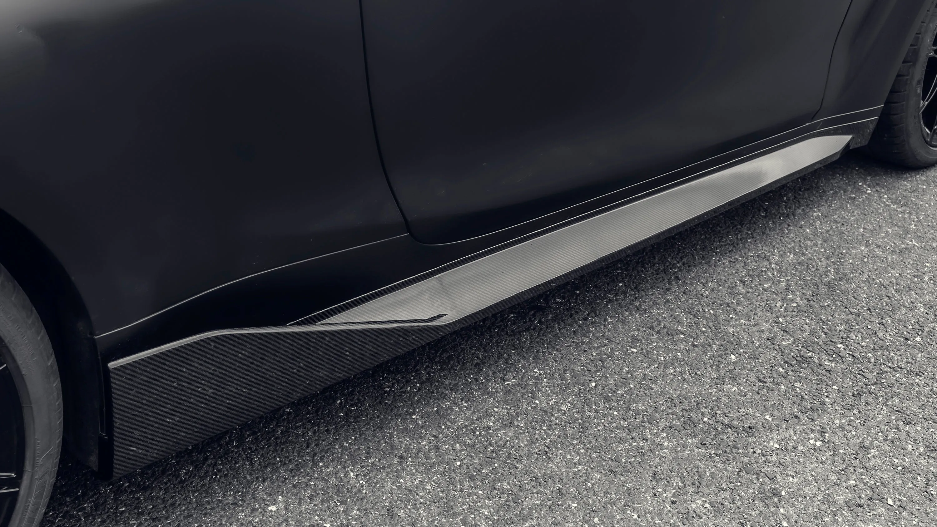 Aero Republic MP Style Side Skirts for BMW M3/C/CS G80 G81 & M4/C/CS G82 G83 Carbon Fiber