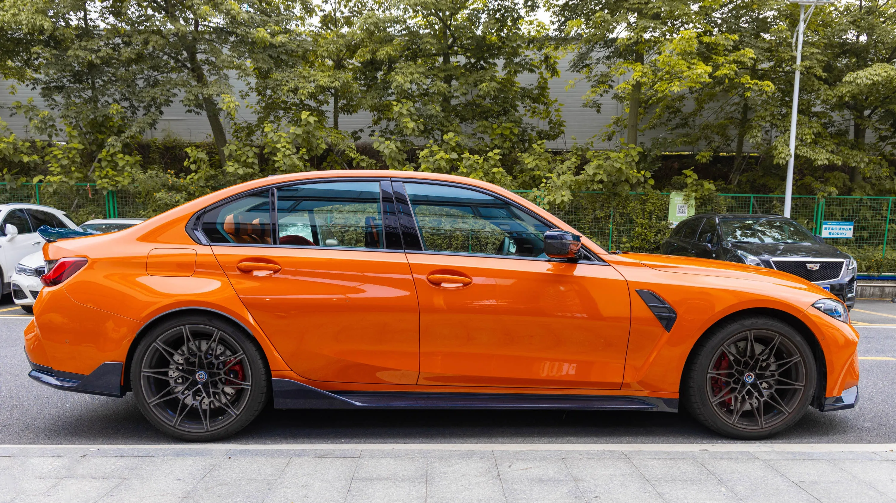 Aero Republic MP Style Side Skirts for BMW M3/C/CS G80 G81 & M4/C/CS G82 G83 Carbon Fiber