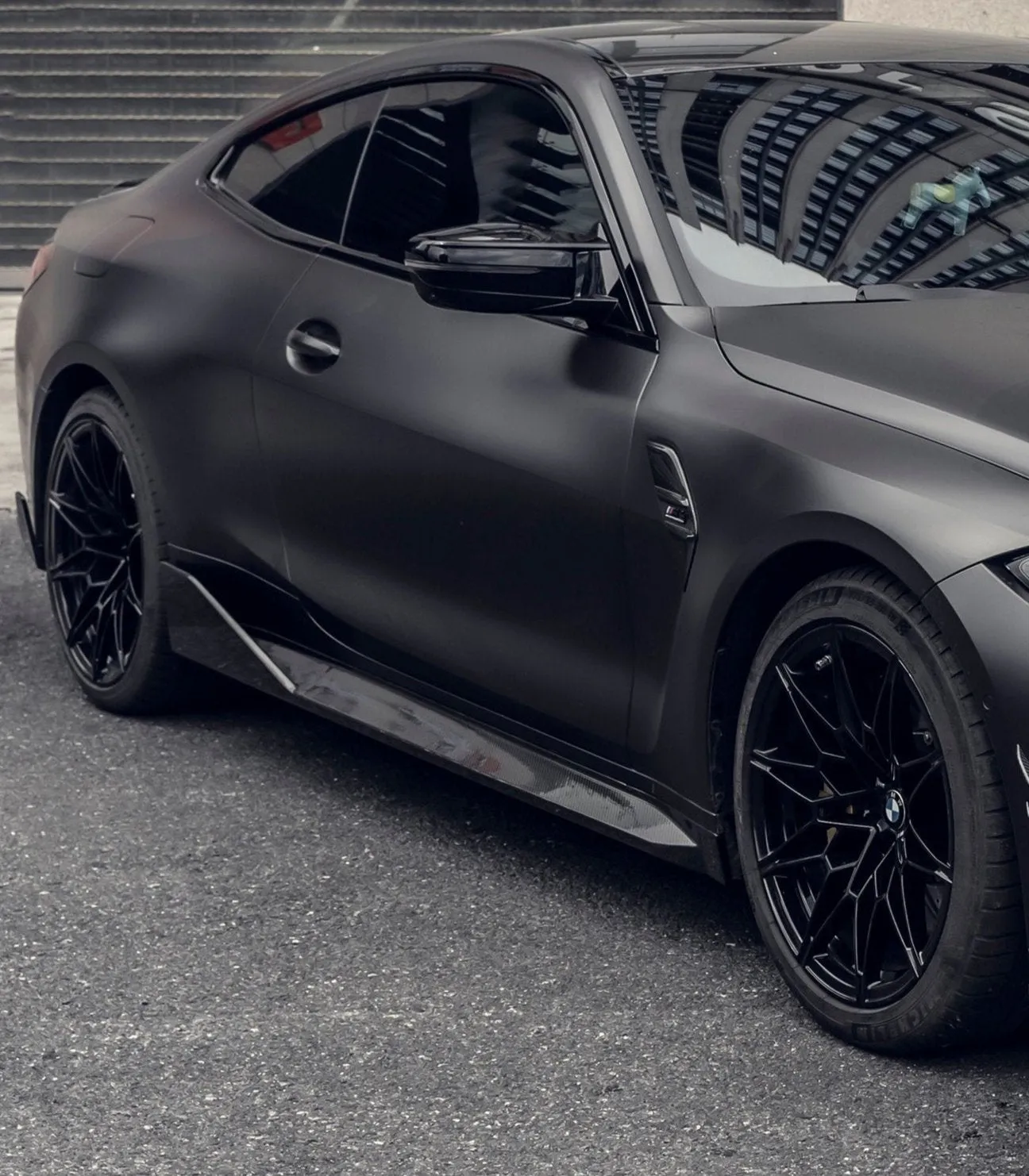 Aero Republic MP Style Side Skirts for BMW M3/C/CS G80 G81 & M4/C/CS G82 G83 Carbon Fiber
