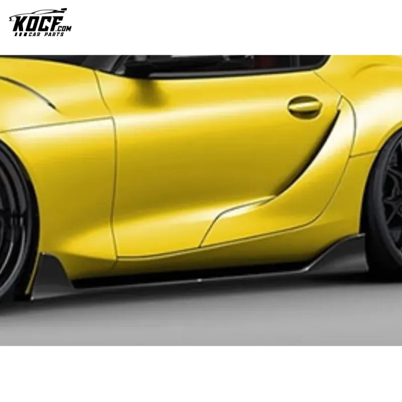 AG style Carbon Fiber Side Skirts For 2019-20 Toyota Supra A90 A91 MK5