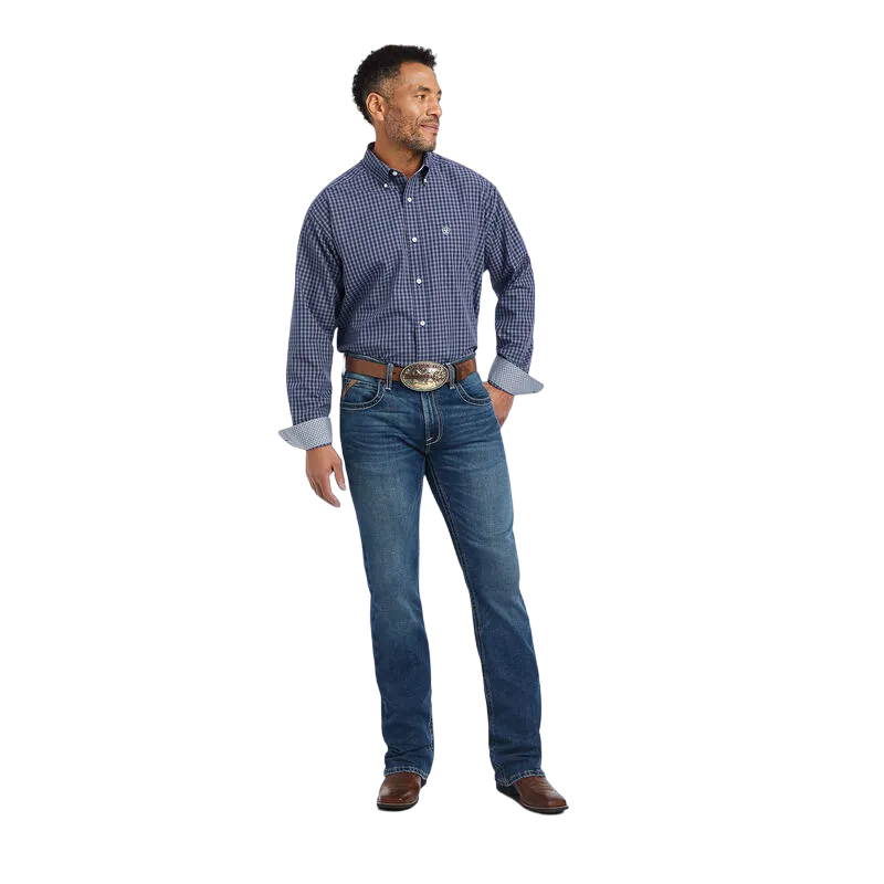 Ariat Men's Wrinkle Free Immanuel Classic Fit Shirt