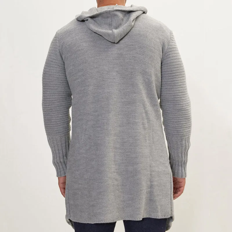 Aule Button Knit Long Cardigan