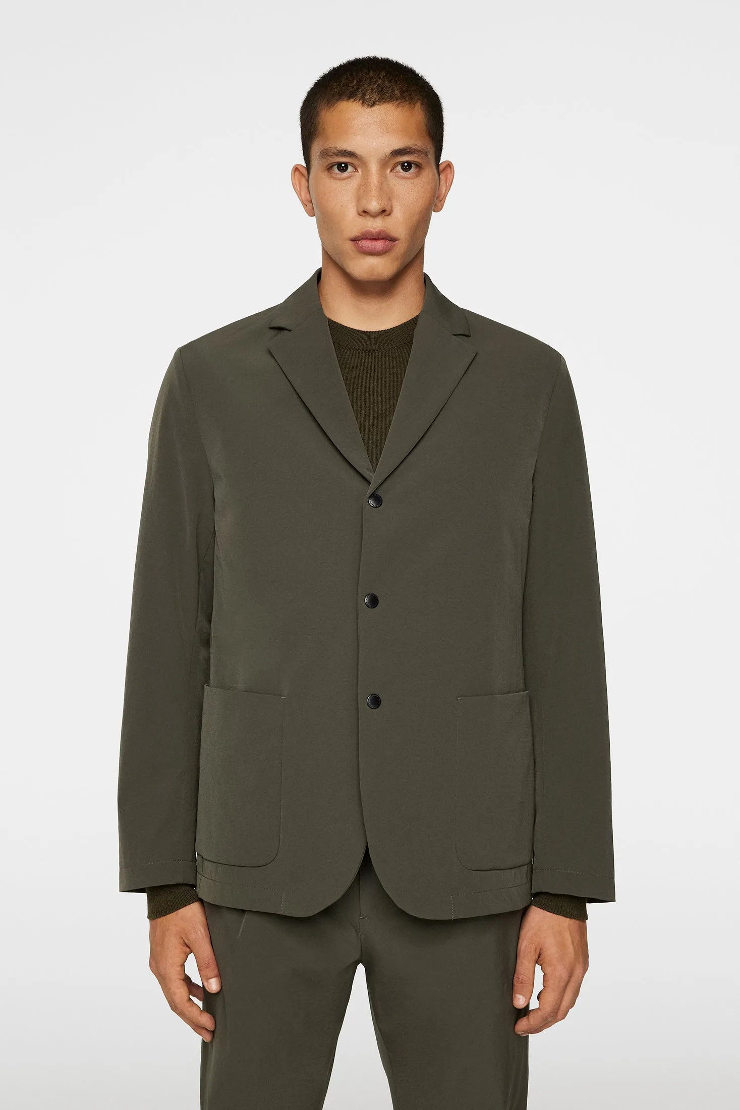 BARRY TECH BLAZER - FOREST GREEN