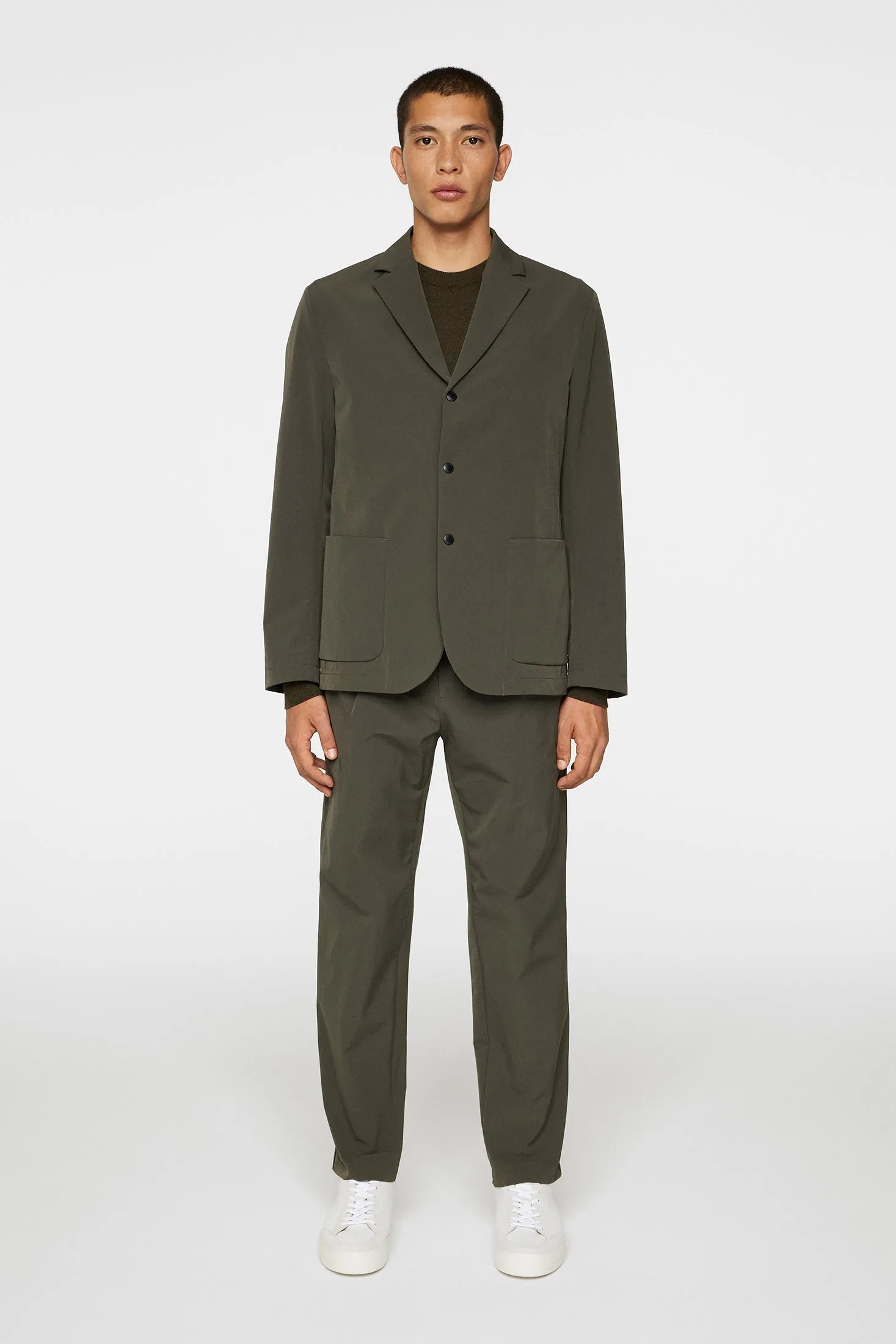 BARRY TECH BLAZER - FOREST GREEN