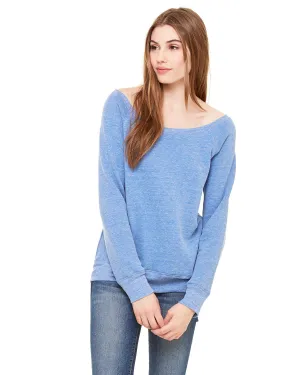 Bella   Canvas 7501 Ladies' Sponge Fleece Wide Neck Sweatshirt