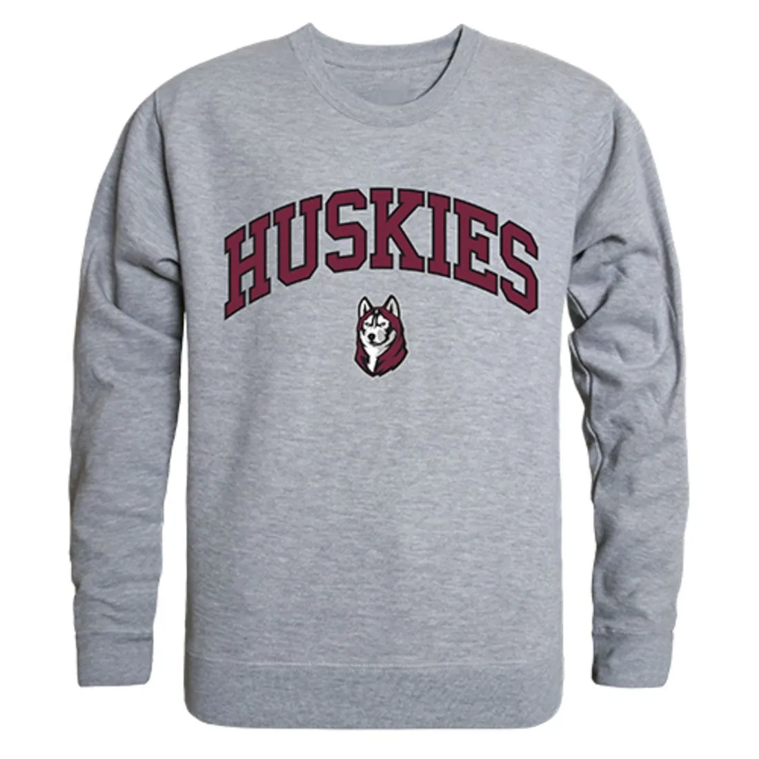 Bloomsburg University Campus Crewneck Pullover Sweatshirt Sweater Heather Grey