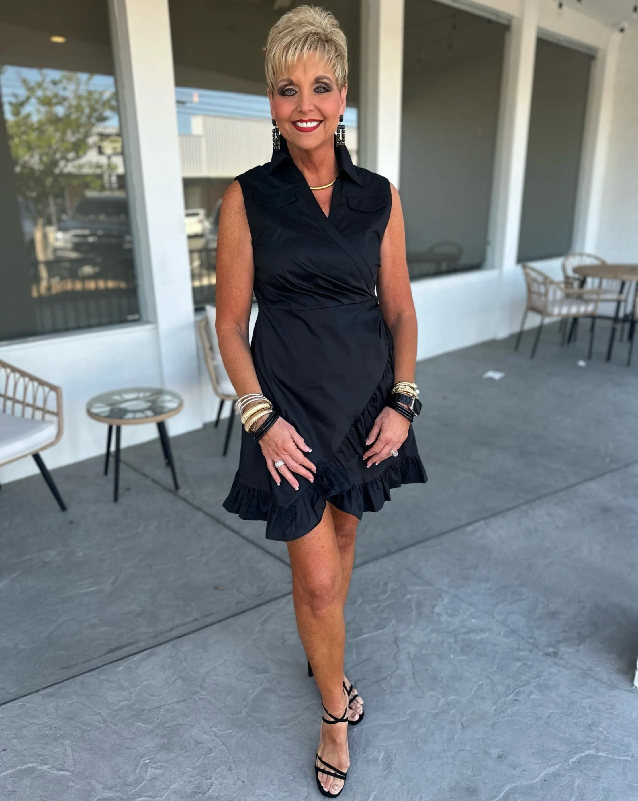 BOHO CHIC Ready To Go Dress - Black