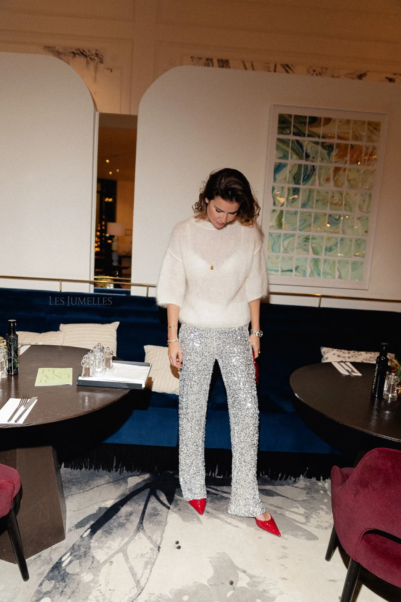Bonny pants silver