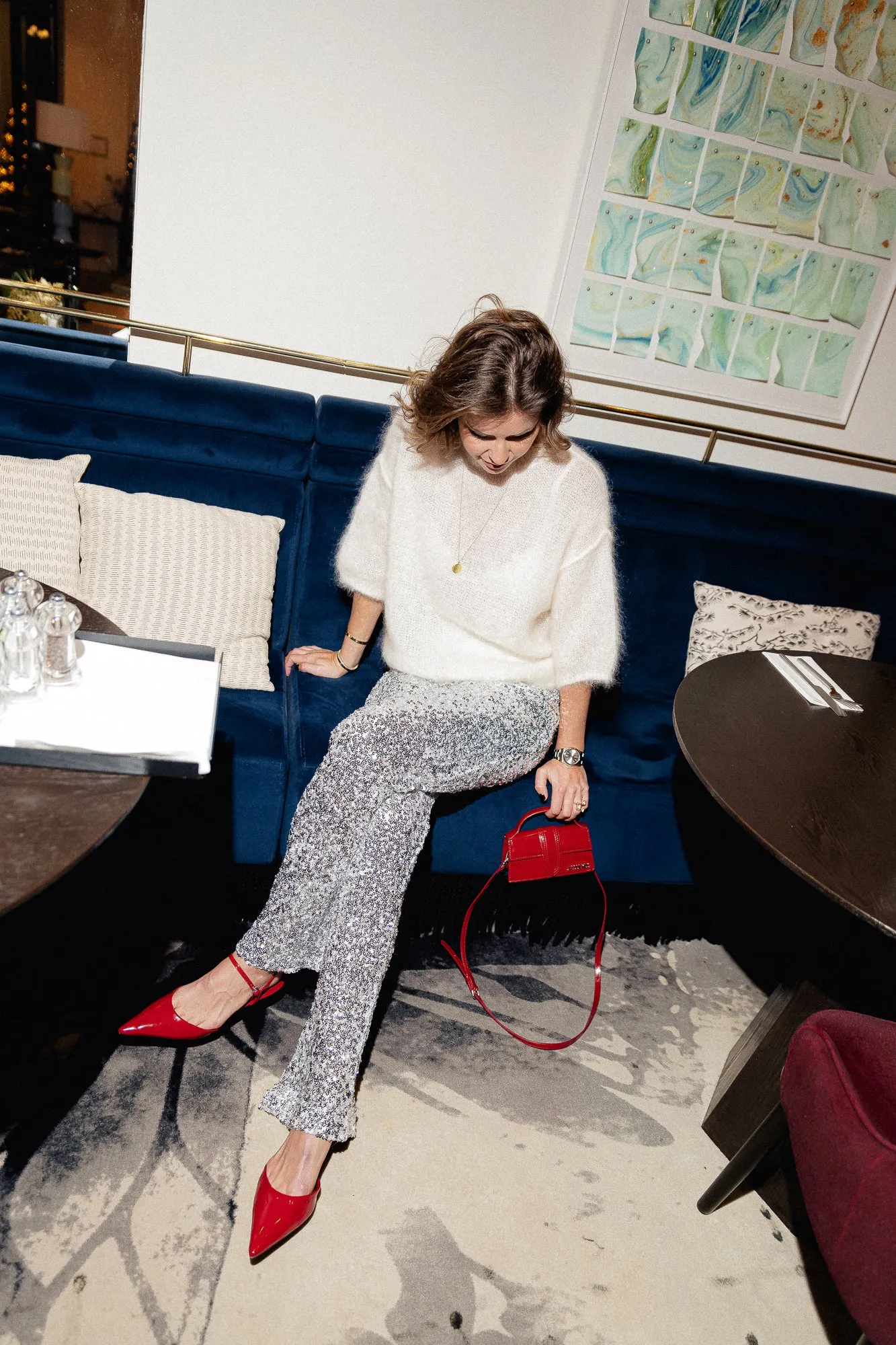 Bonny pants silver