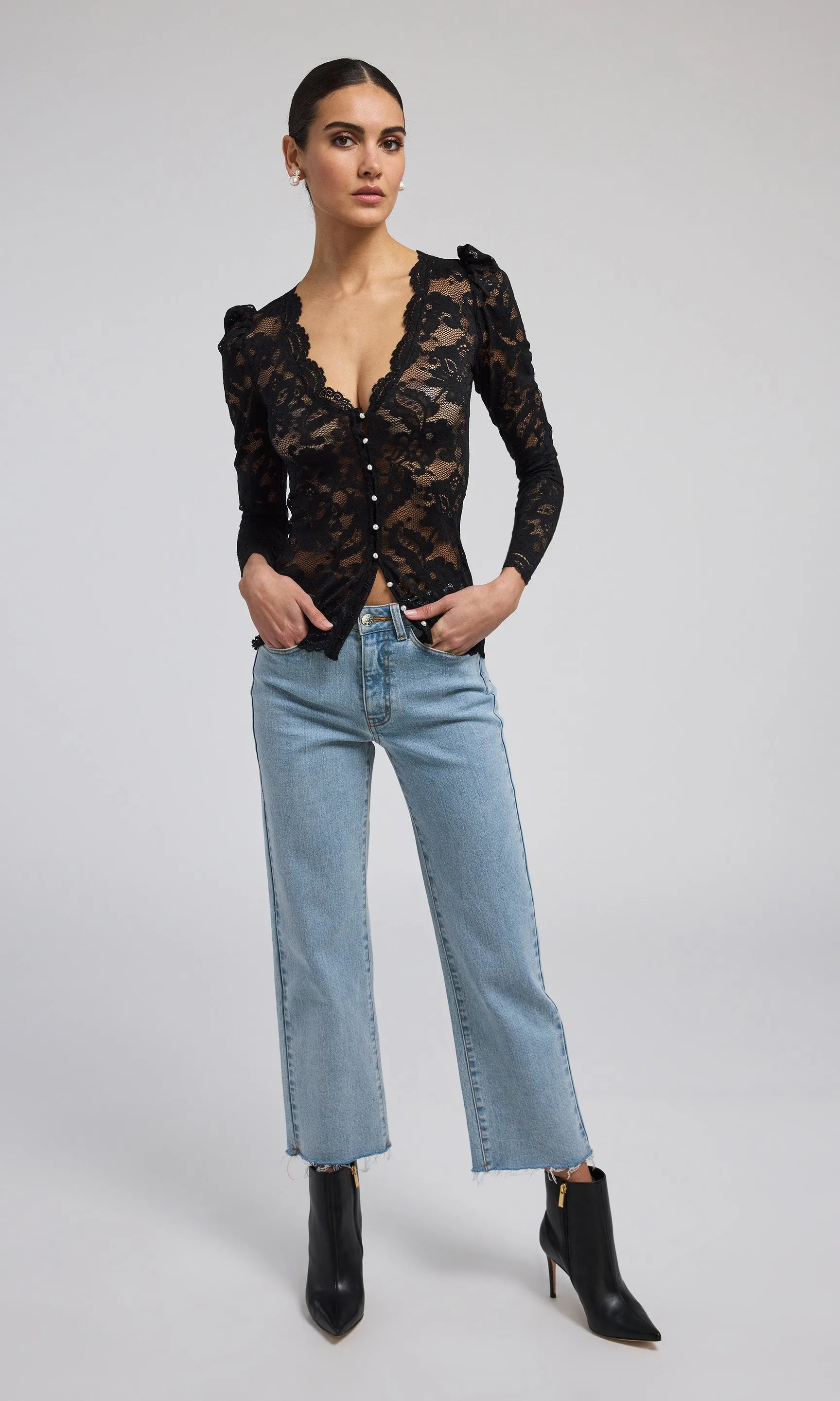 Brandi Lace Top