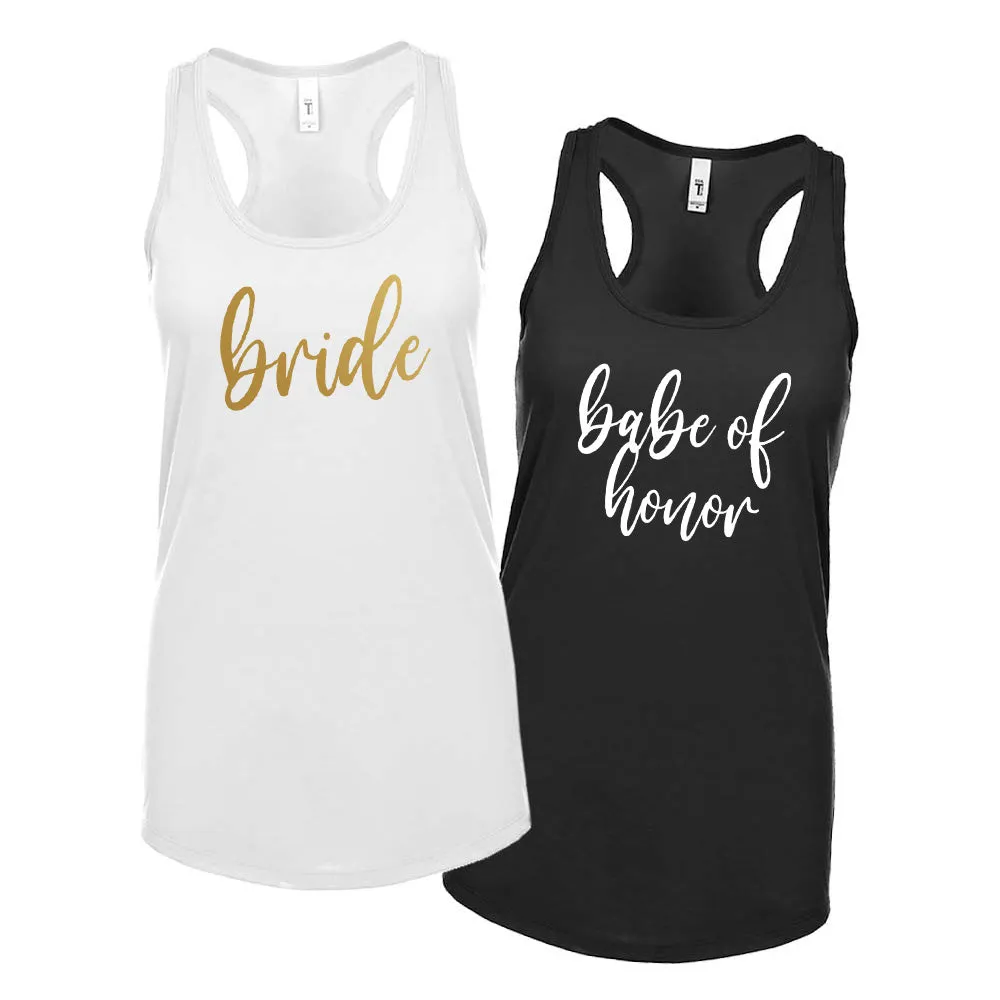 Bride, Babe, Babe of Honor Sweatshirt