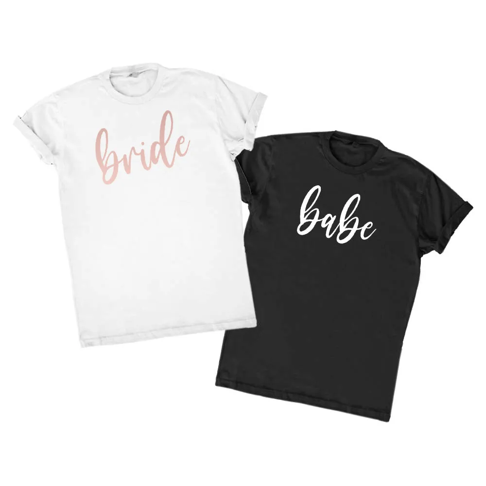 Bride, Babe, Babe of Honor Sweatshirt