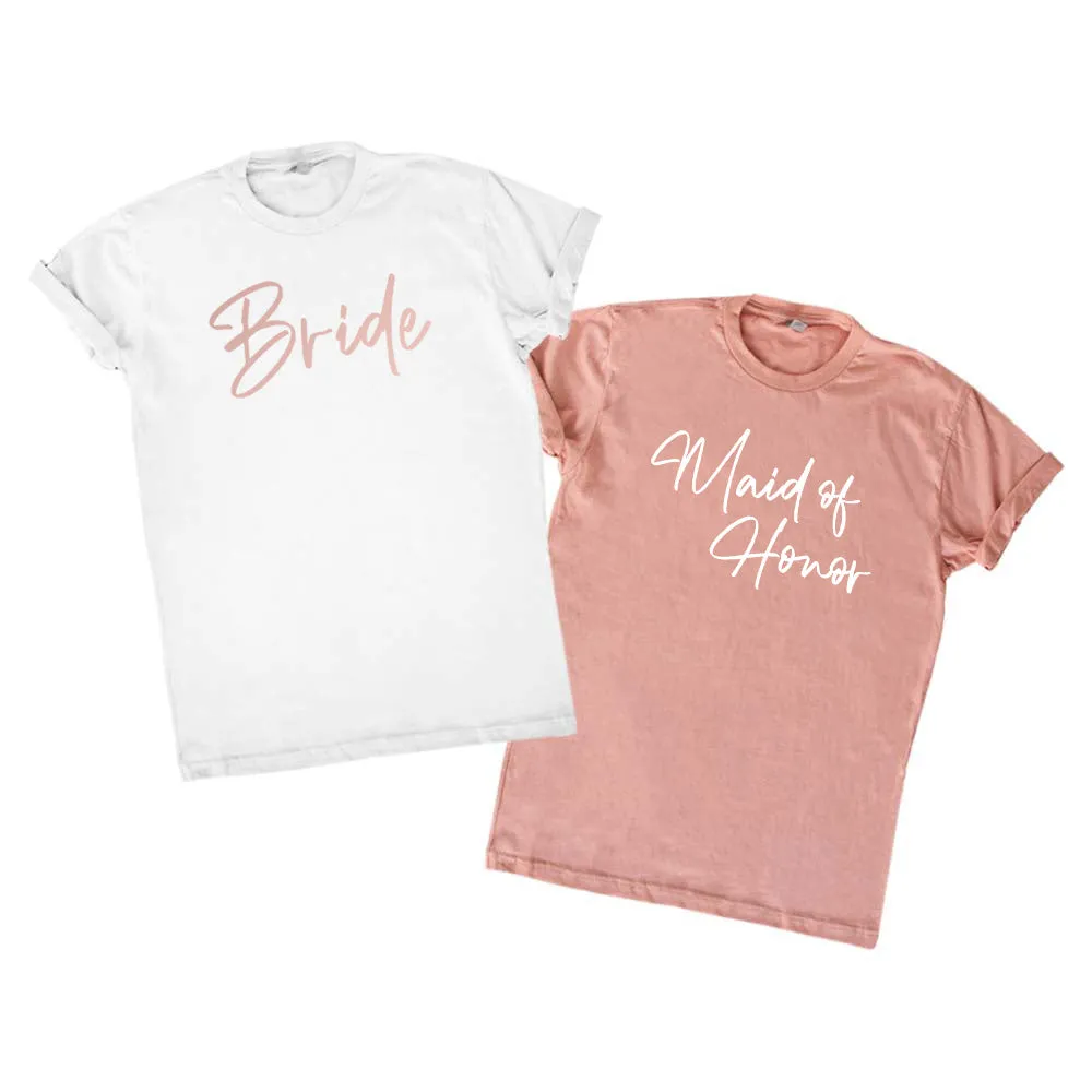 Bride, Bride Tribe, Bride Squad, Bridesmaid, Maid of Honor Sweatshirt