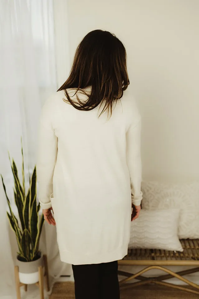 Brushed Knit Cardi