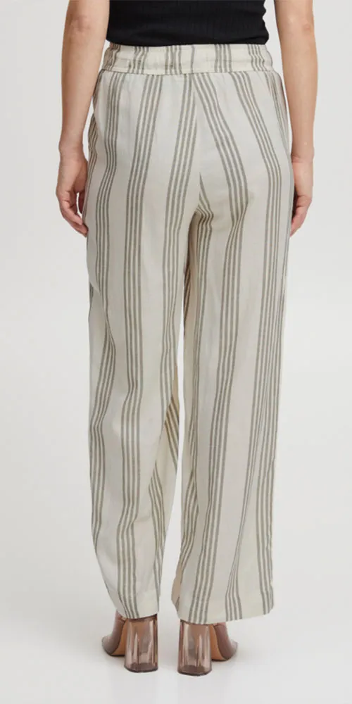 B.Young Striped Summer Pants