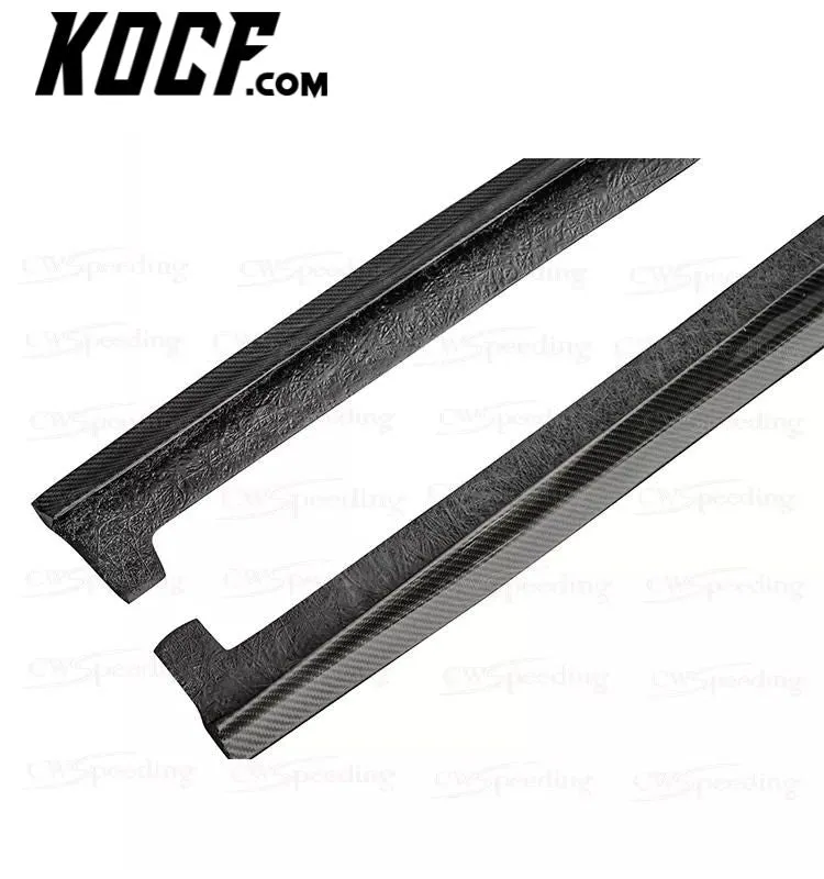 CA STYLE CARBON FIBER SIDE SKIRTS FOR 2015-2016 JAGUAR XE BODY KIT