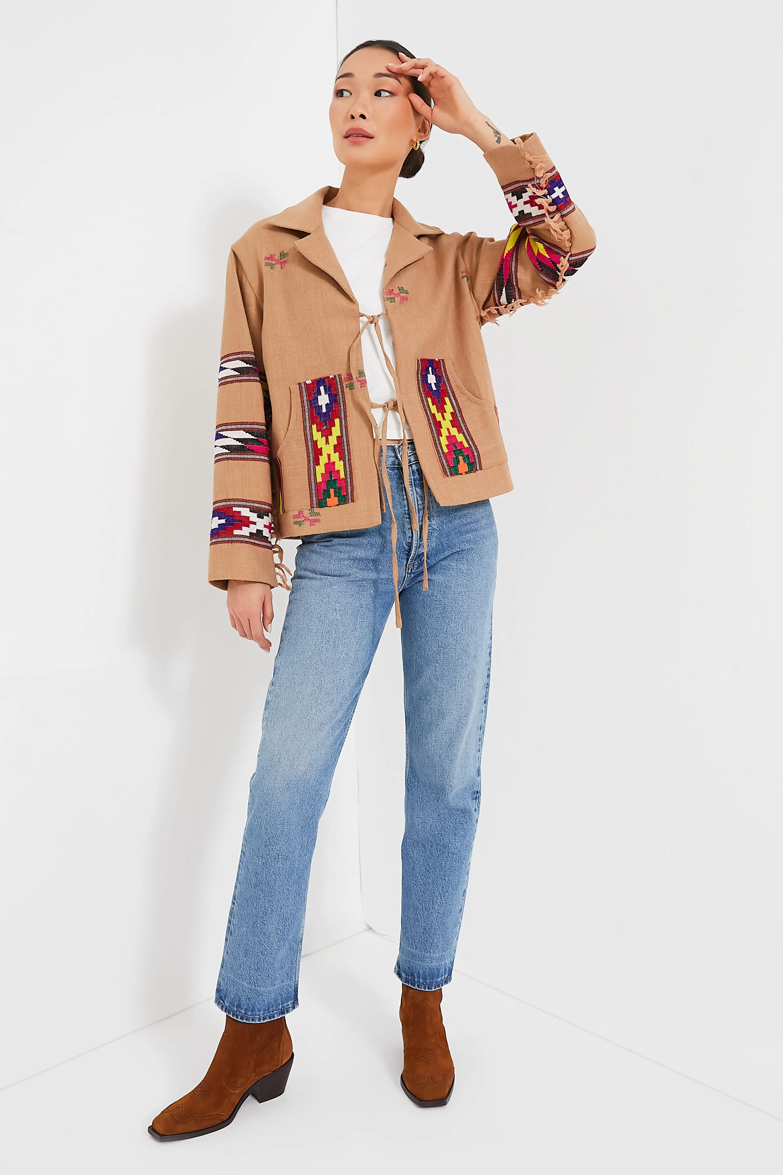 Cacao Split Suede Agnes Boots