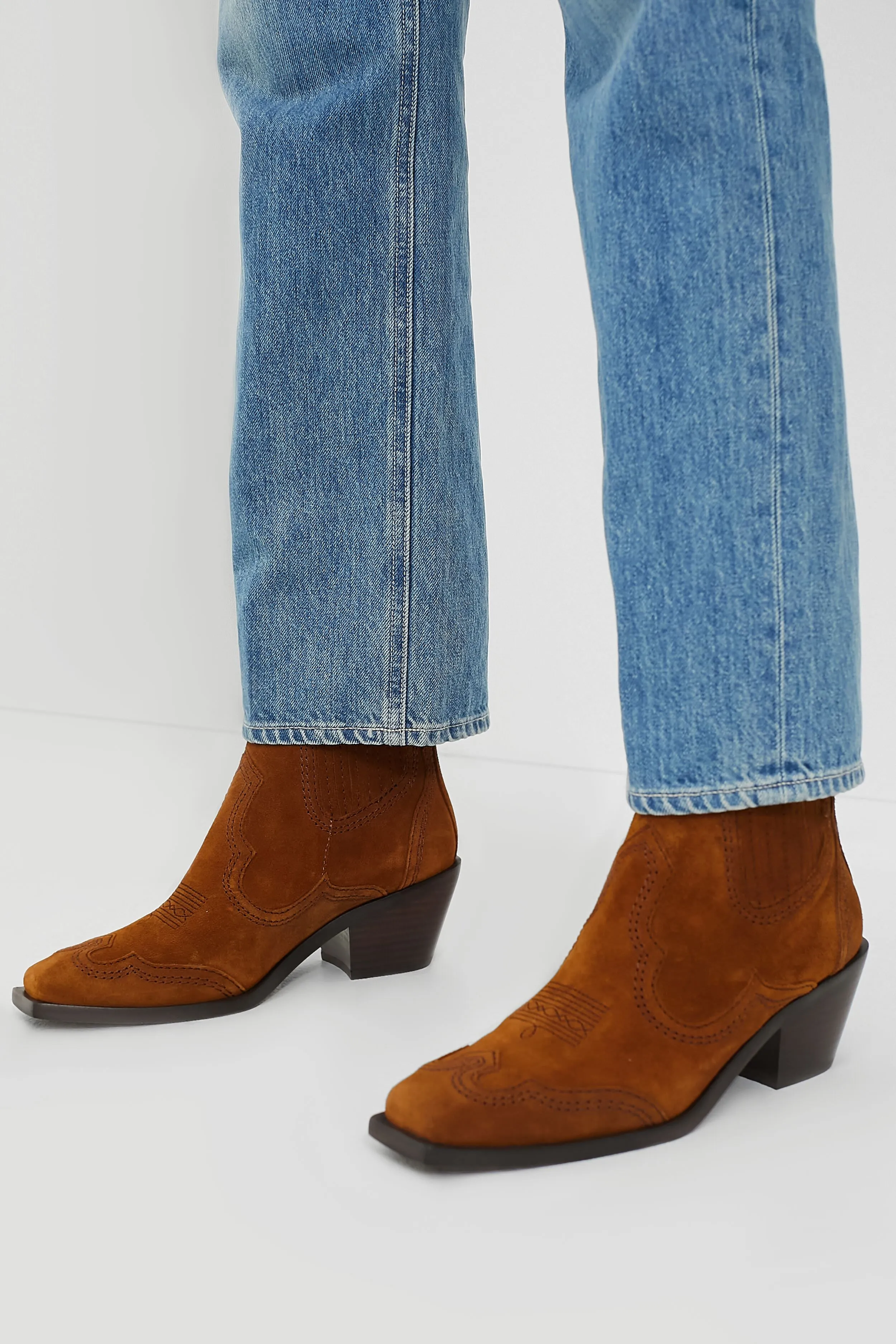 Cacao Split Suede Agnes Boots