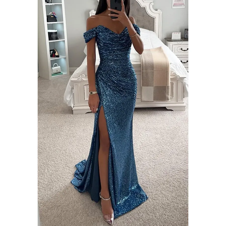 Chic One-Piece Split Dress