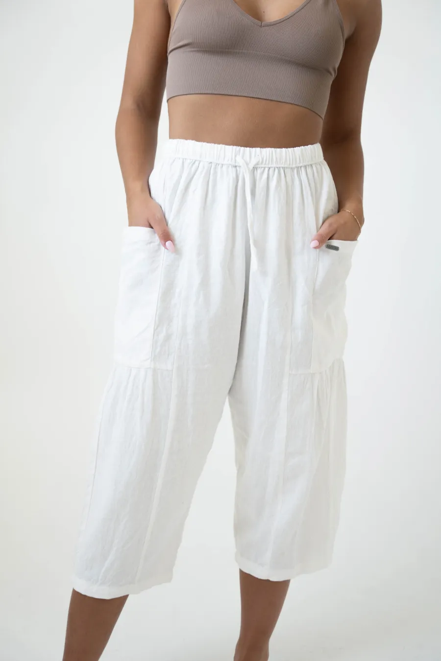 Chloe Cargo Bright White