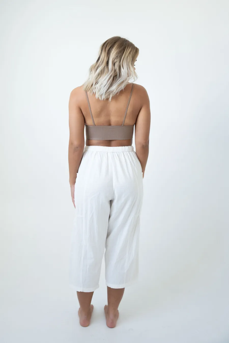 Chloe Cargo Bright White