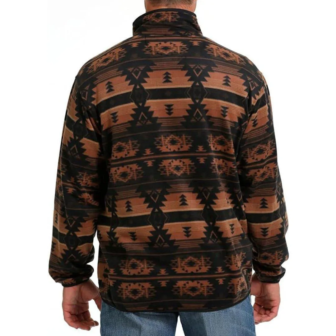 Cinch Men's Polar Fleece Brown/Black
