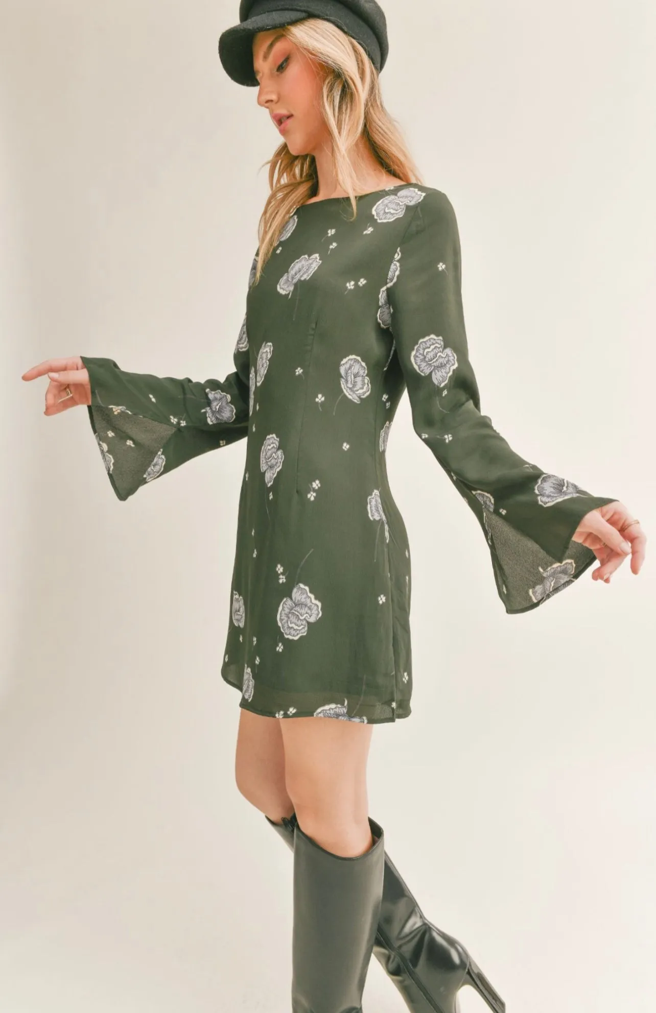 City Transfer Boatneck Dress