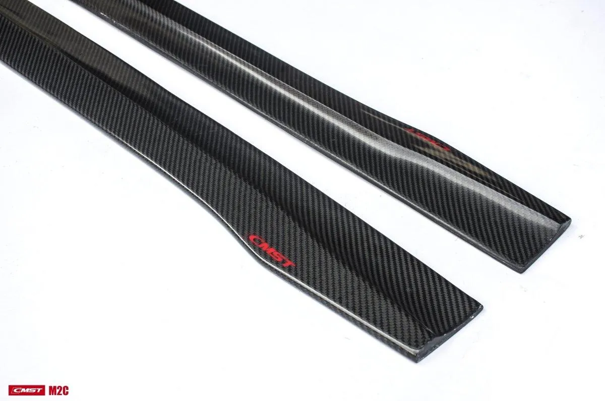 CMST Tuning Side Skirts for BMW F87 M2 M2C 2016-2021 Carbon Fiber/FRP