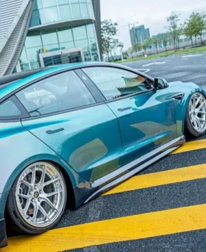 CMST Tuning V2 Side Skirts for Tesla Model 3 Highland / P 2024-ON Carbon Fiber