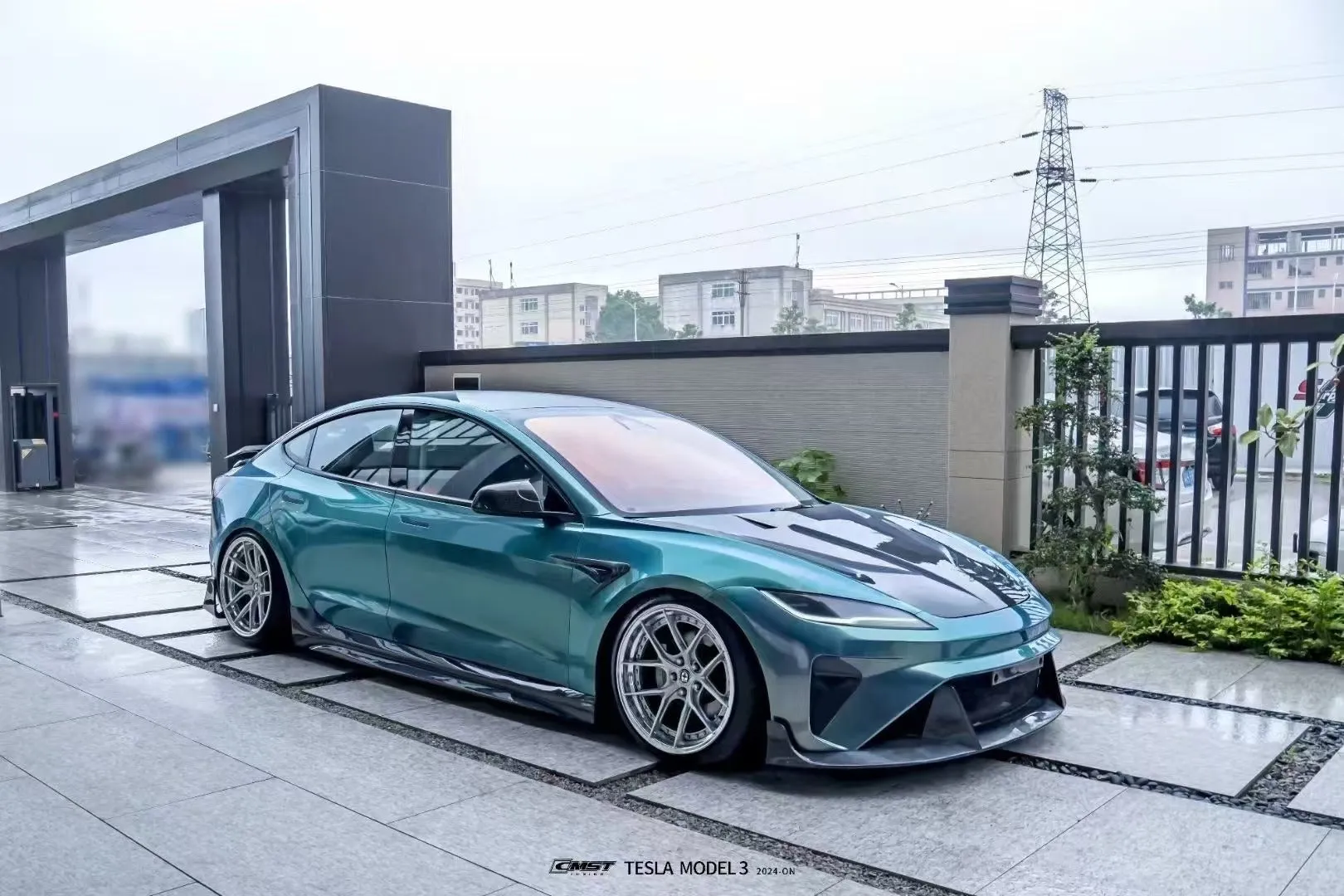 CMST Tuning V2 Side Skirts for Tesla Model 3 Highland / P 2024-ON Carbon Fiber