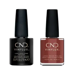 CND - Vinylux Topcoat & Toffee Talk 0.5 oz - #428