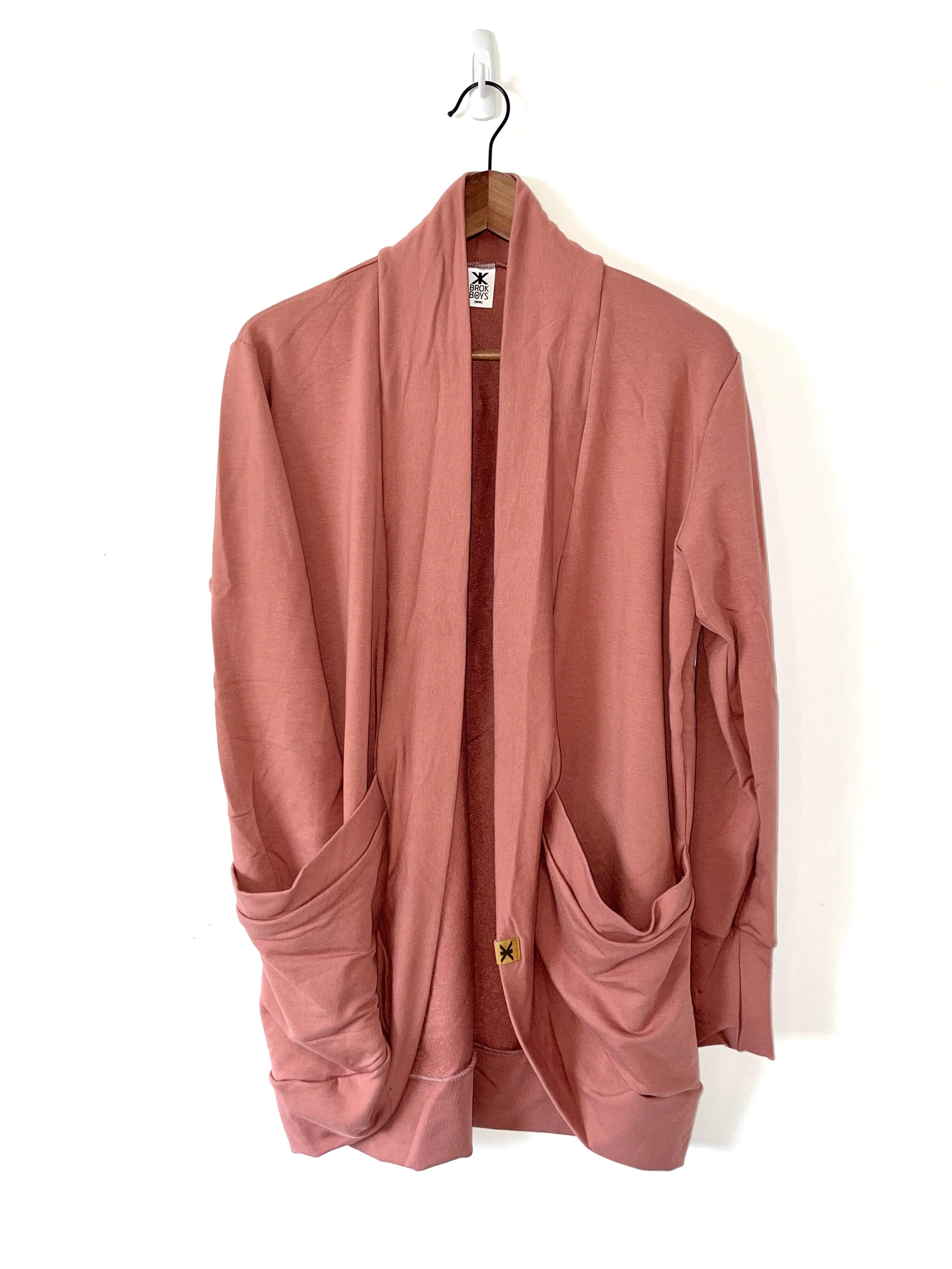 Copper Bamboo Slouchy Cardigan
