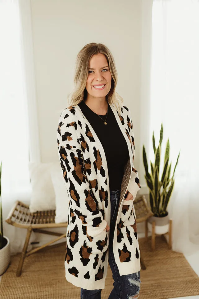 Cozy Leopard Cardi