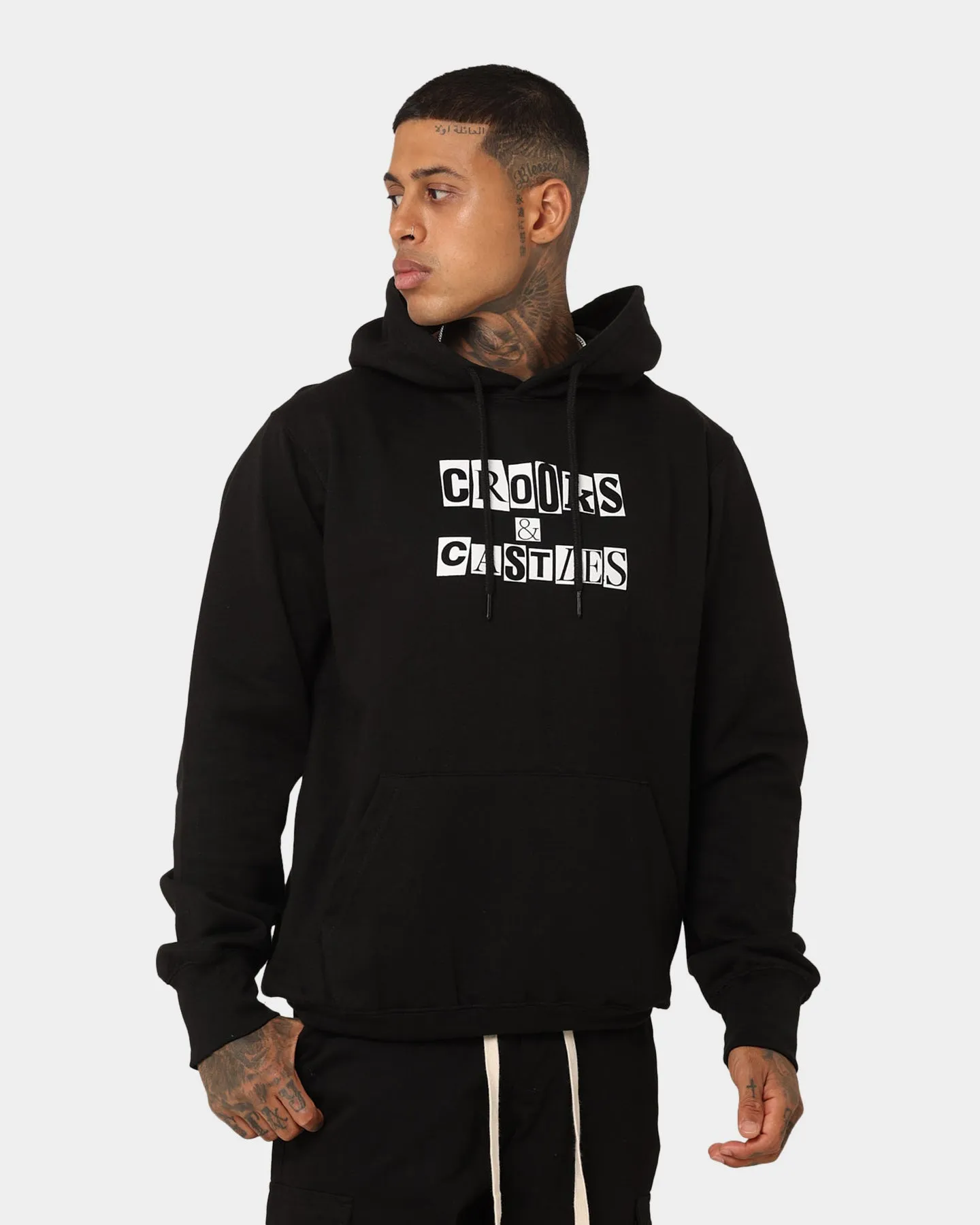 Crooks & Castles Ransom Hoodie Black