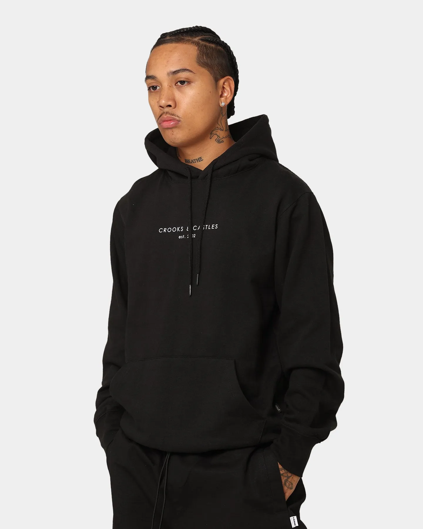 Crooks & Castles Sleekin' Hoodie Black