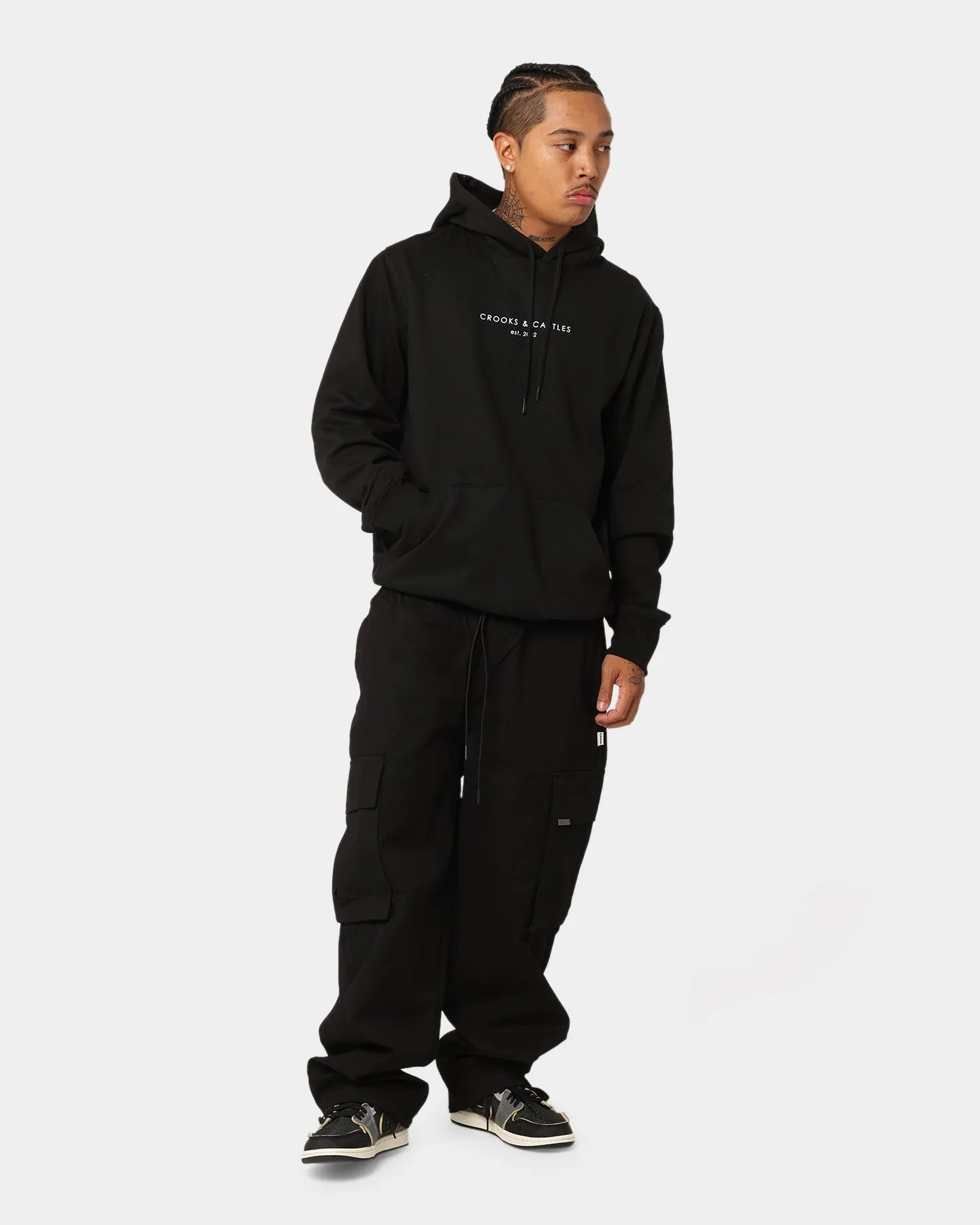 Crooks & Castles Sleekin' Hoodie Black