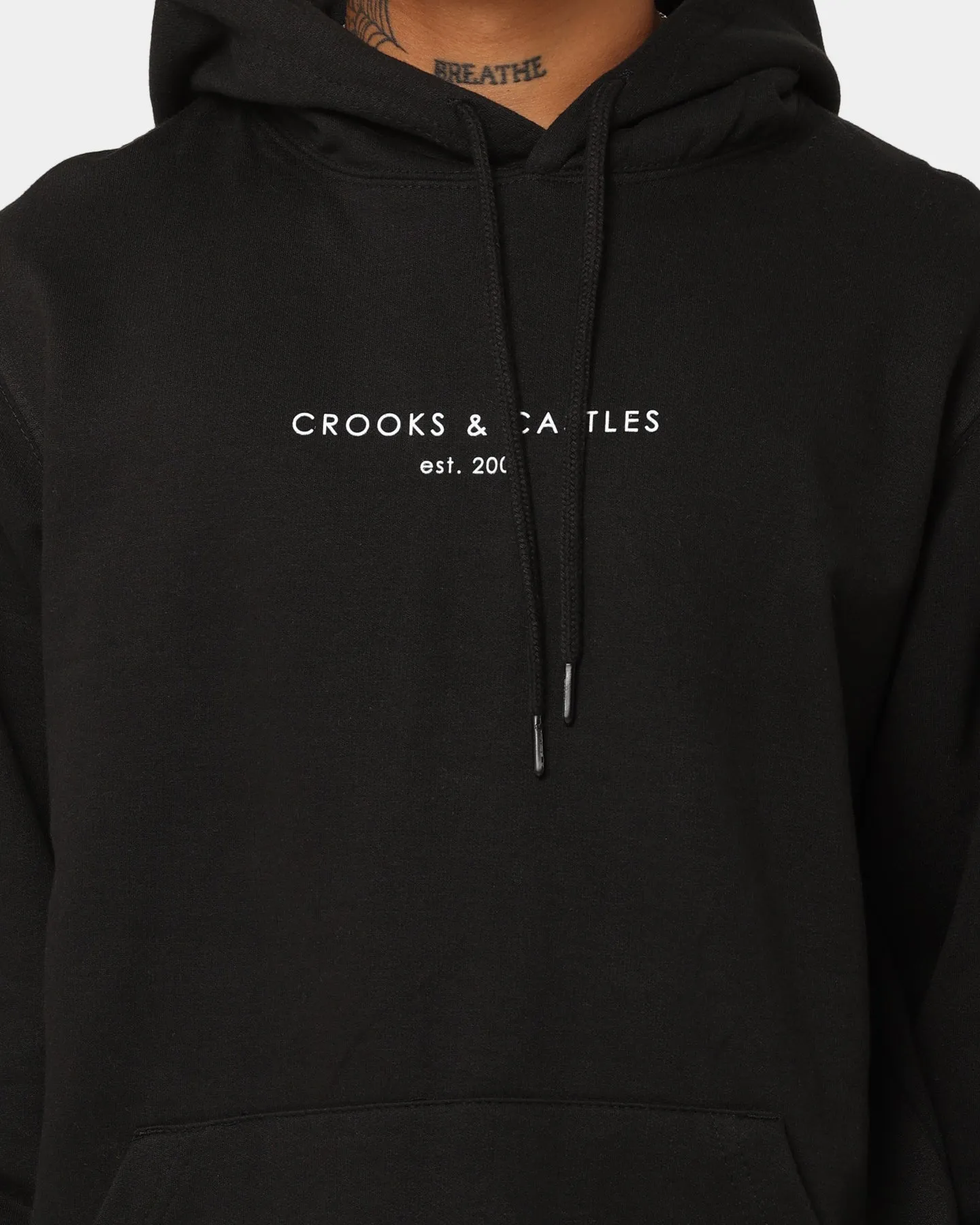Crooks & Castles Sleekin' Hoodie Black
