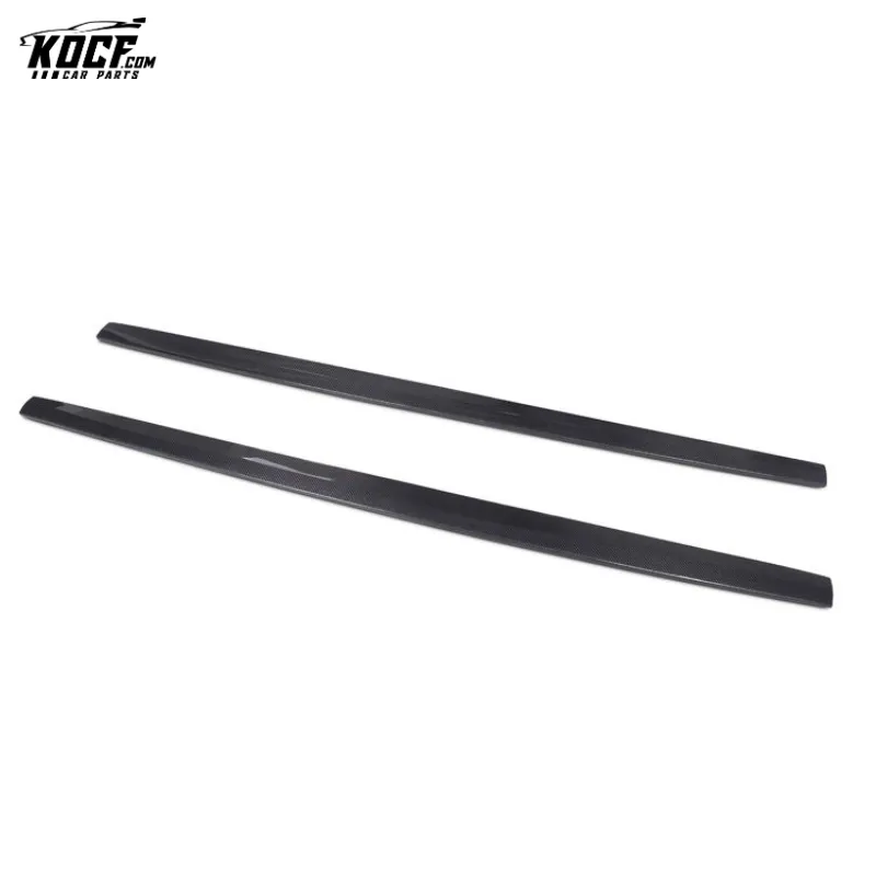 Customized design R Style 2014-17 For Audi A3 Sline S3 Carbon Fiber Universal Side Skirts