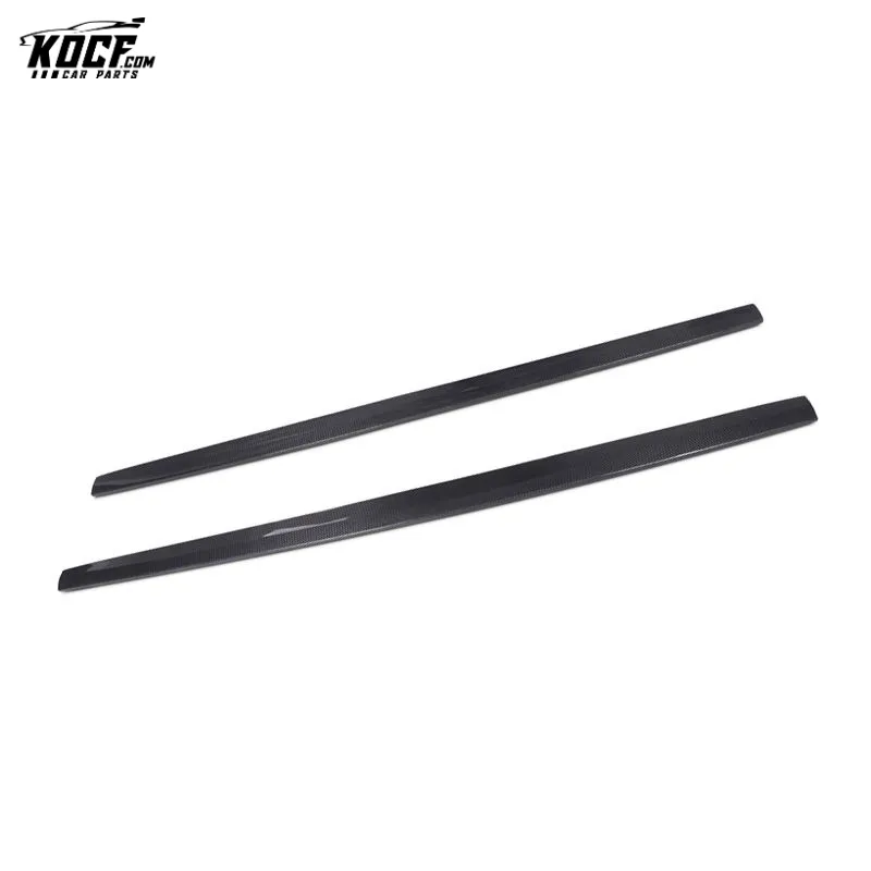Customized design R Style 2014-17 For Audi A3 Sline S3 Carbon Fiber Universal Side Skirts