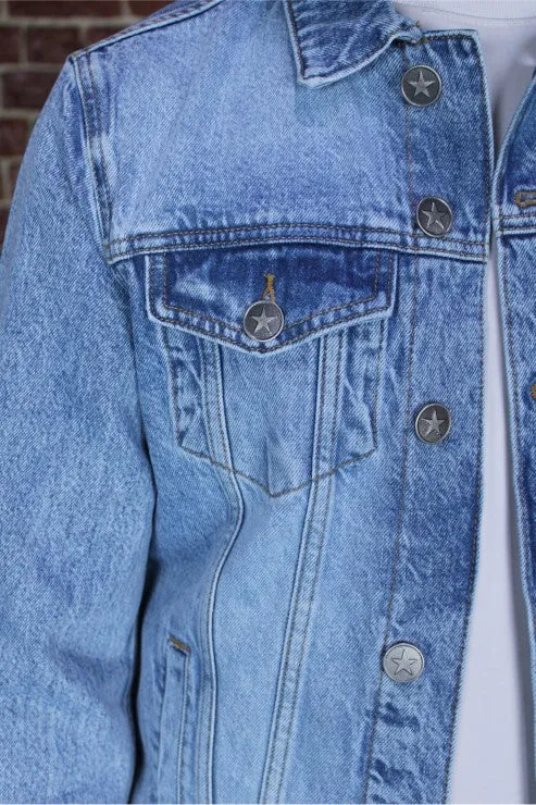 Denim jacket Acid Wash