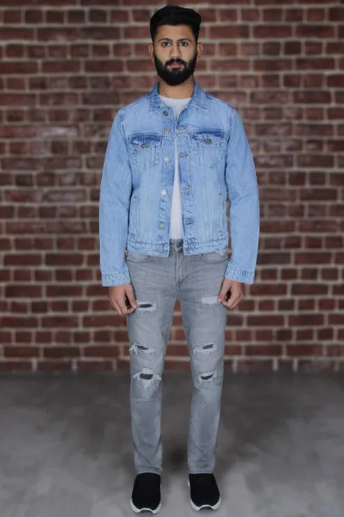 Denim jacket Acid Wash