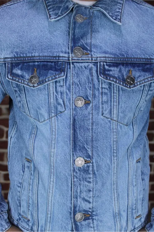 Denim jacket Acid Wash