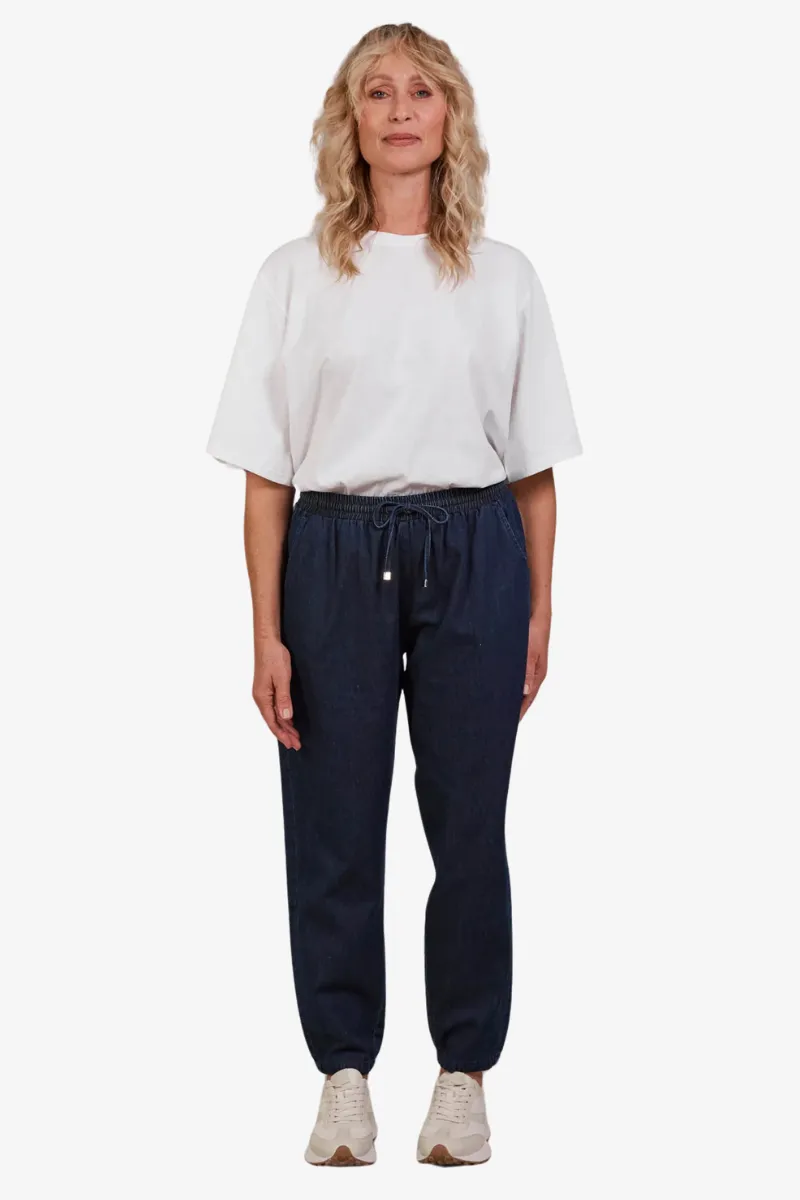 Eb & Ive - Pepi Relaxed Denim Pants - Oxford