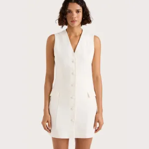 Eloise Mini Dress (White)