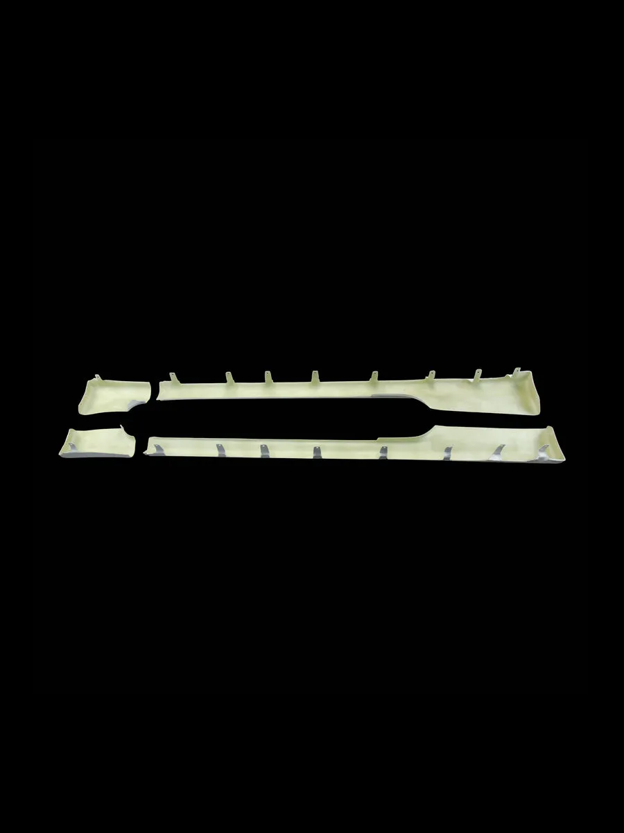 EPR USA Side Skirts for Nissan R34 GTR Base 1999-2004 Carbon Fiber / FRP