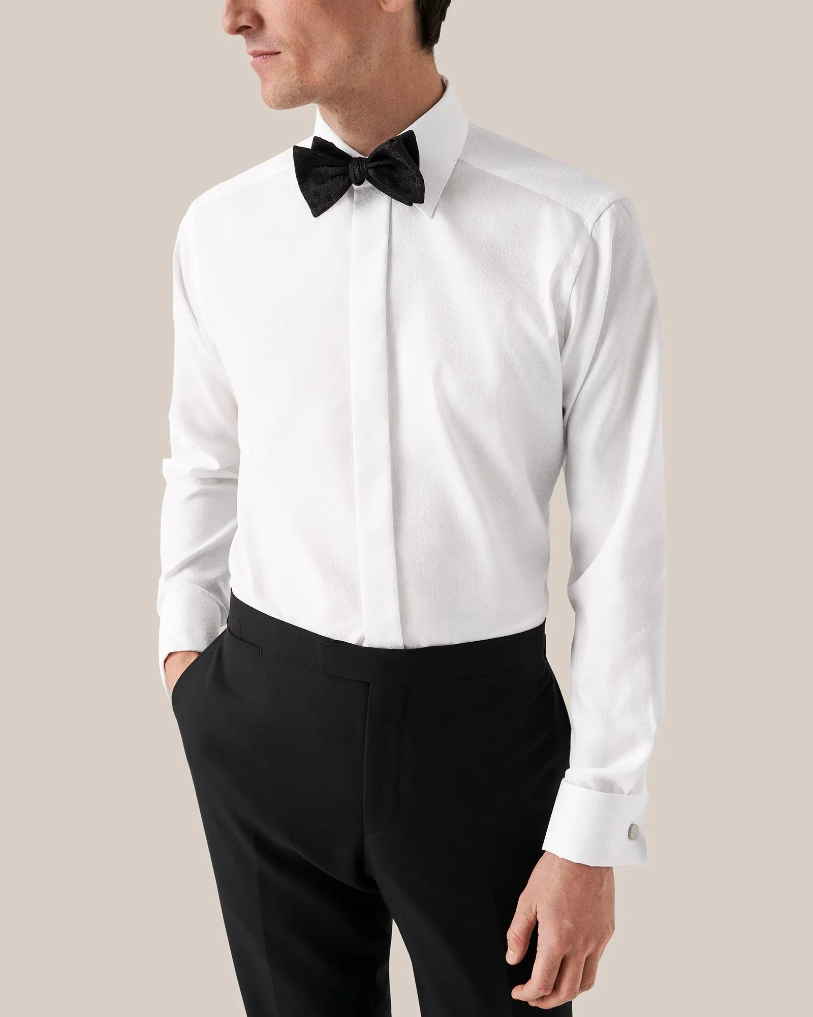 ETON 100010681 JACQUARD SLIM FC SHIRT